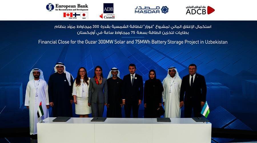 Masdar Closes Financing for Solar Project in Uzbekistan