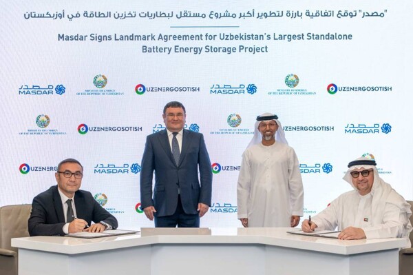 Masdar and GSC Ozinergosotish sign energy storage agreement